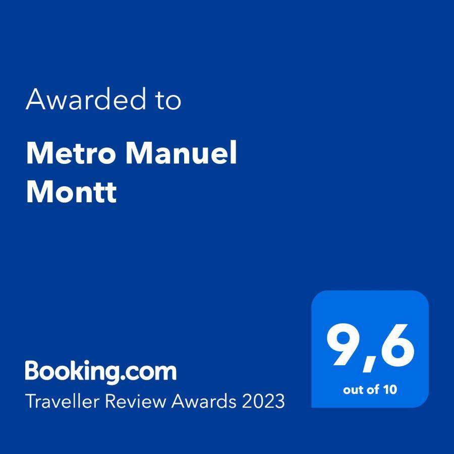 Metro Manuel Montt Lägenhet Santiago de Chile Exteriör bild
