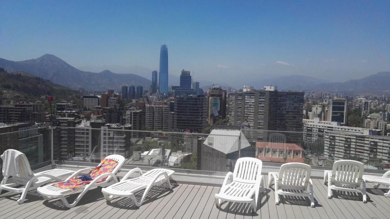 Metro Manuel Montt Lägenhet Santiago de Chile Exteriör bild